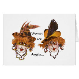 Frauen sind Engelkarten