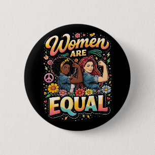 Frauen sind gleichberechtigt button