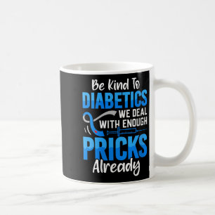 Frauen sind nett zu Diabetikern, mit denen wir gen Kaffeetasse