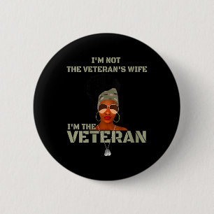 Frauen sind nicht die Veteranen Ehefrau Ich bin Ve Button