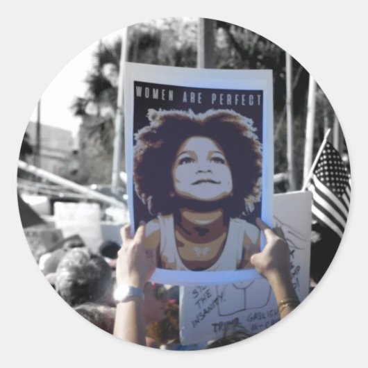 Frauen sind perfekte Aufkleber (Vorderseite)