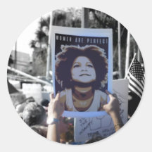 Frauen sind perfekte Aufkleber