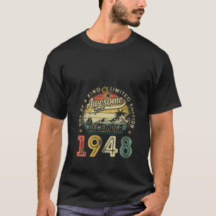 Frauen sind seit Dezember 1948 großartig 77 Jahre T-Shirt
