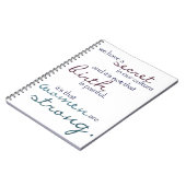 Frauen sind stark notizblock (Linke Seite)