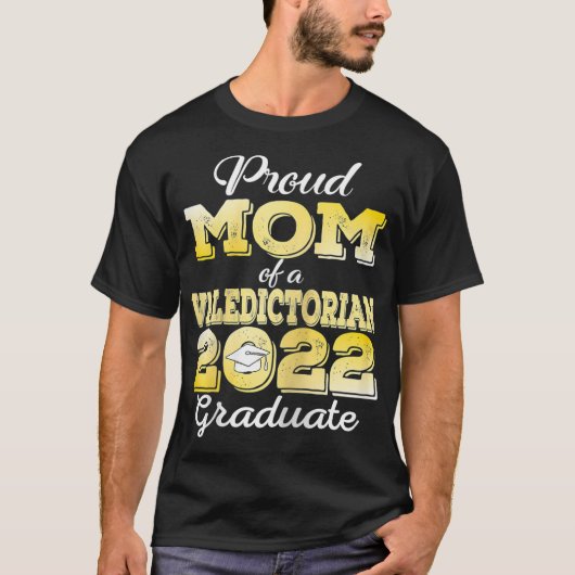 Frauen sind stolz auf die Mama eines valedictorian T-Shirt (Vorderseite)