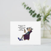 Frauen sind wie Engel Postkarte (Stehend Vorderseite)