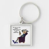 Frauen sind wie Engel Schlüsselanhänger (Vorne)