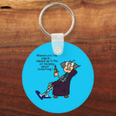 Frauen sind wie Engel Schlüsselanhänger (Vorderseite)