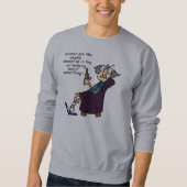 Frauen sind wie Engel Sweatshirt (Vorderseite)