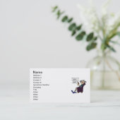 Frauen sind wie Engel Visitenkarte (Stehend Vorderseite)