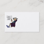 Frauen sind wie Engel Visitenkarte (Rückseite)