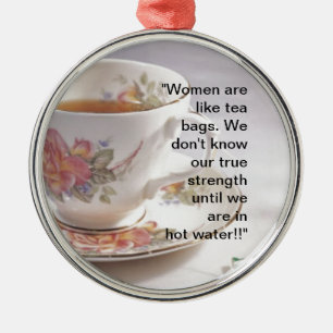 Frauen sind wie… ornament aus metall