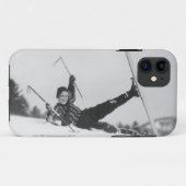 Frauen-Skifahrer 2 Case-Mate iPhone Hülle (Rückseite (Horizontal))