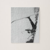 Frauen-Skifahrer 2 Puzzle (Vertikal)