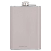 Frauen-Skifahrer, der Adelboden-Plakat übersieht Flachmann (Rückseite)