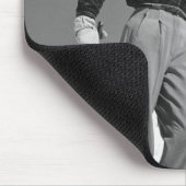 Frauen-Skifahrer Mousepad (Ecke)