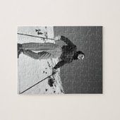 Frauen-Skifahrer Puzzle (Horizontal)