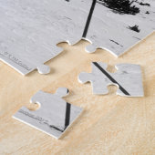 Frauen-Skifahrer Puzzle (Seite)