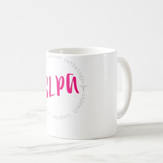 Frauen SLPA-Sprecher Sprachenassistentin G Kaffeetasse (VorderseiteRechts)