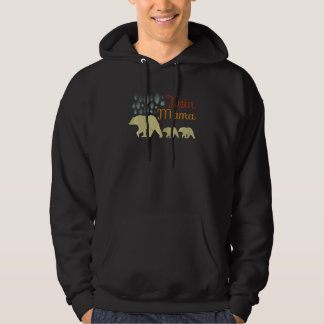 Frauen so, um zwei Mamas Schwangerschaft Ankündigu Hoodie