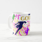 FRAUEN SOCCER KAFFEETASSE (Vorderseite Links)