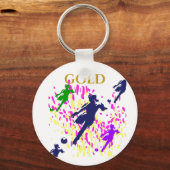 FRAUEN SOCCER SCHLÜSSELANHÄNGER (Vorderseite)