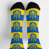 Frauen Socken mit der Flagge der Ukraine (Oben)