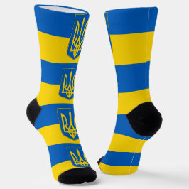 Frauen Socken mit der Flagge der Ukraine