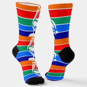Frauen Socken mit der Flagge von Kent, England
