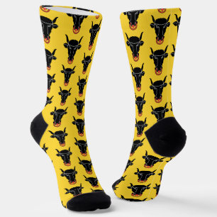 Frauen Socken mit der Flagge von Uri, Schweiz