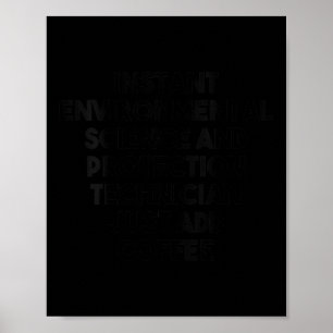 Frauen sofortiger Schutz der Umweltwissenschaften Poster