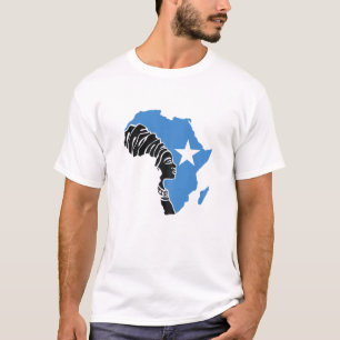 Frauen Somalia Flag Afrika Karte Ethnisch ihr T-Shirt