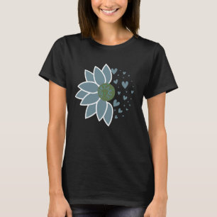 Frauen Sommer Elegante Liebe Cares T-Shirt