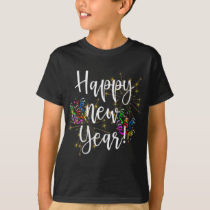 Frauen Spaß Silvester Abend Party Feuerwerk T-Shirt