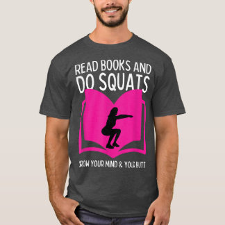 Frauen-Spiele-Motivation Funny Book Lovers T-Shirt
