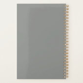 Frauen spielen mit Cat Vintag Japanisch Planer (Rückseite)