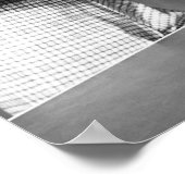 Frauen spielen Tischtennis Poster (Ecke)