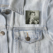 Frauen-Spielkarten Button (Beispiel)