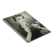 Frauen-Spielkarten Notizblock (Rechte Seite)