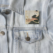 Frauen-Spinnen Button (Beispiel)