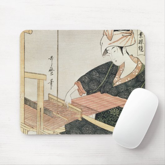 Frauen-Spinnen Mousepad (Mit Mouse)