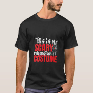 Frauen Spooky Phlebotomy Nurse Vampire Halloween P T-Shirt