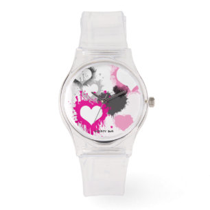 FRAUEN SPORTY PINK LIBERTY DOG WATCH - JEWELRY ARMBANDUHR