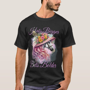 Frauen sprechen Derby zu mir lustiges Rennpferd T-Shirt