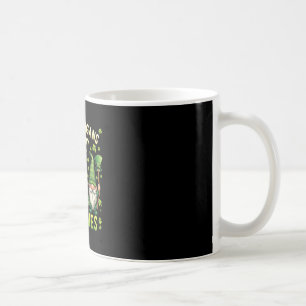 Frauen St. Patrick’s Day Glücks Shamrock Gnom Iris Kaffeetasse