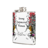 Frauen stark ermächtigt personalisieren flachmann (Links)