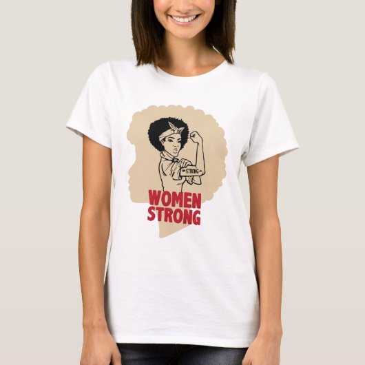 Frauen stark T-Shirt (Vorderseite)