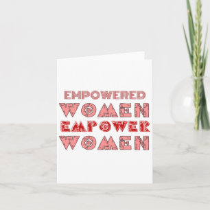Frauen stärken Frauen, Frauen, Frauen Karte