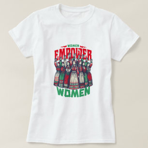 Frauen stärken Frauen T-Shirt – Feministin