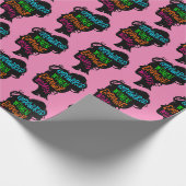 Frauen stärken geschenkpapier (Ecke)